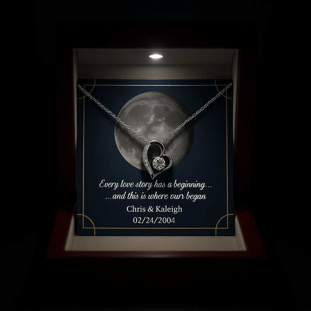 Love Under The Moon Necklace