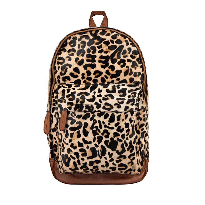 Cowhide Luxe Leather Backpack