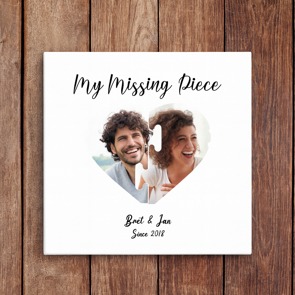 You Complete Me Puzzle Canvas