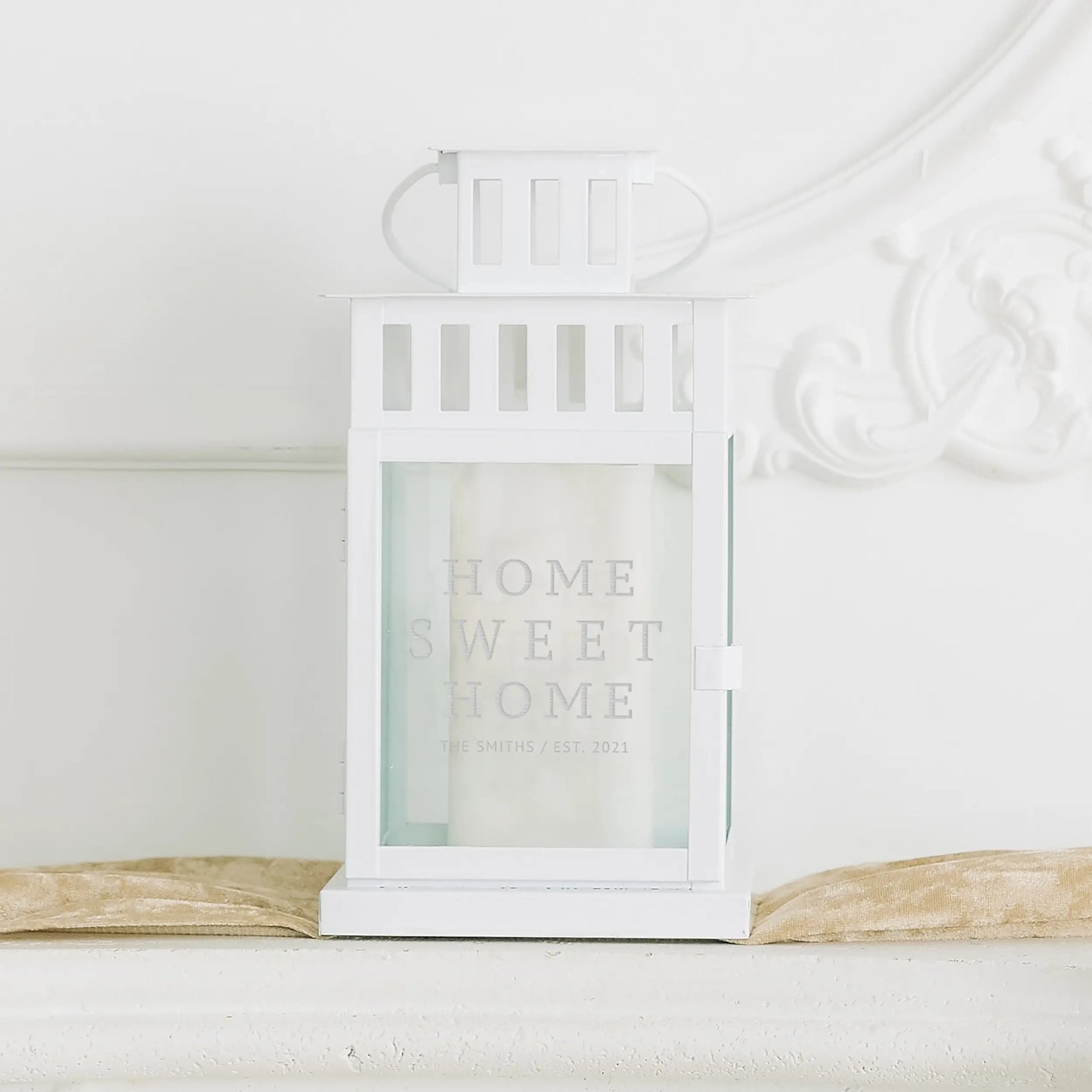 personalized lantern