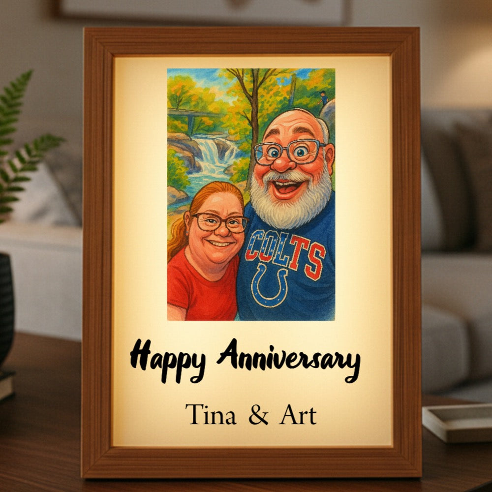 Custom Caricature Photo Frame