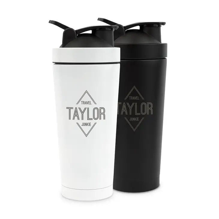 Personalized Custom Fit Shaker Bottle for her, Customized Gifts for Women by Groovy Girl Gifts