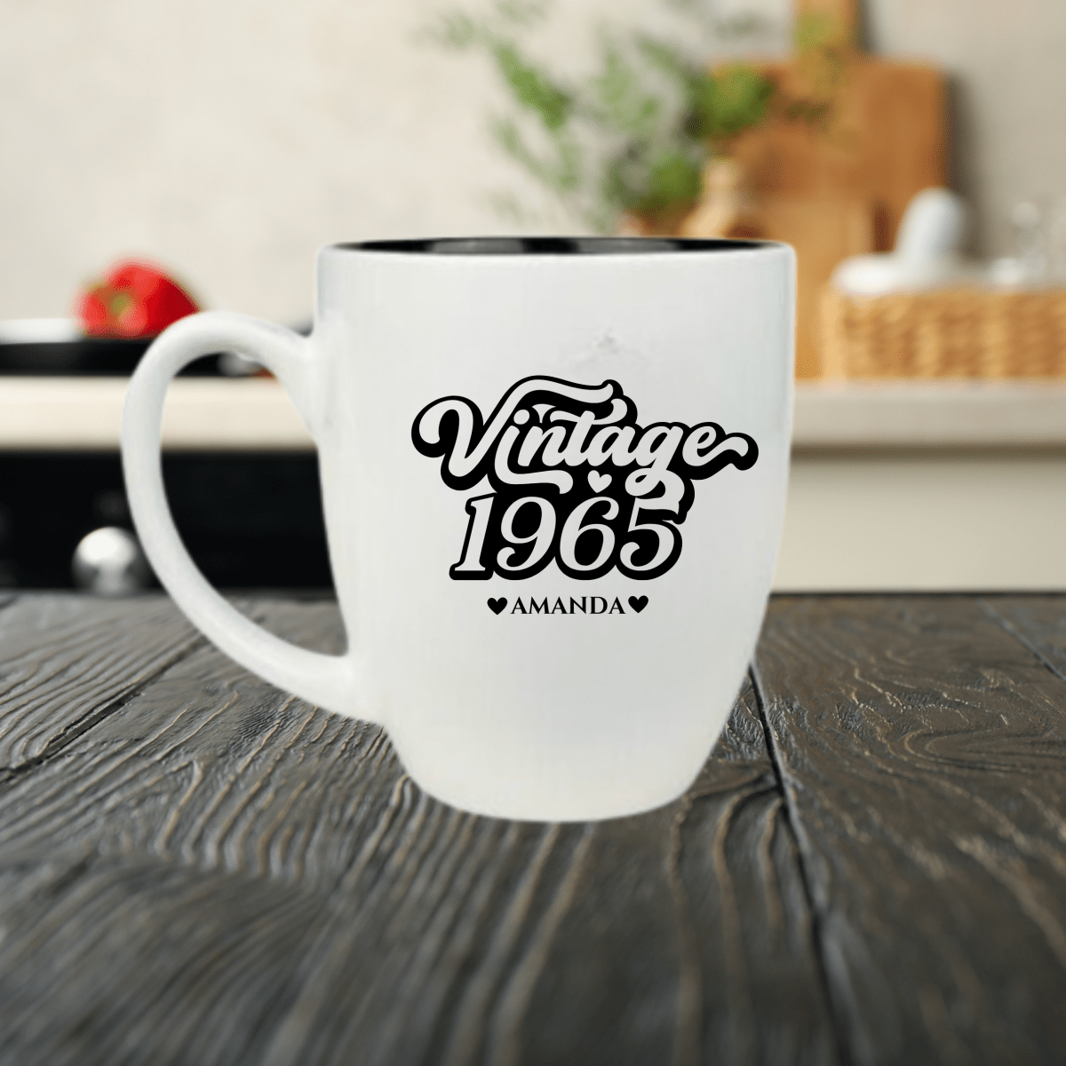 Personalized Sippin’ Through Sixty Mug for her, Customized Gifts for Women by Groovy Girl Gifts