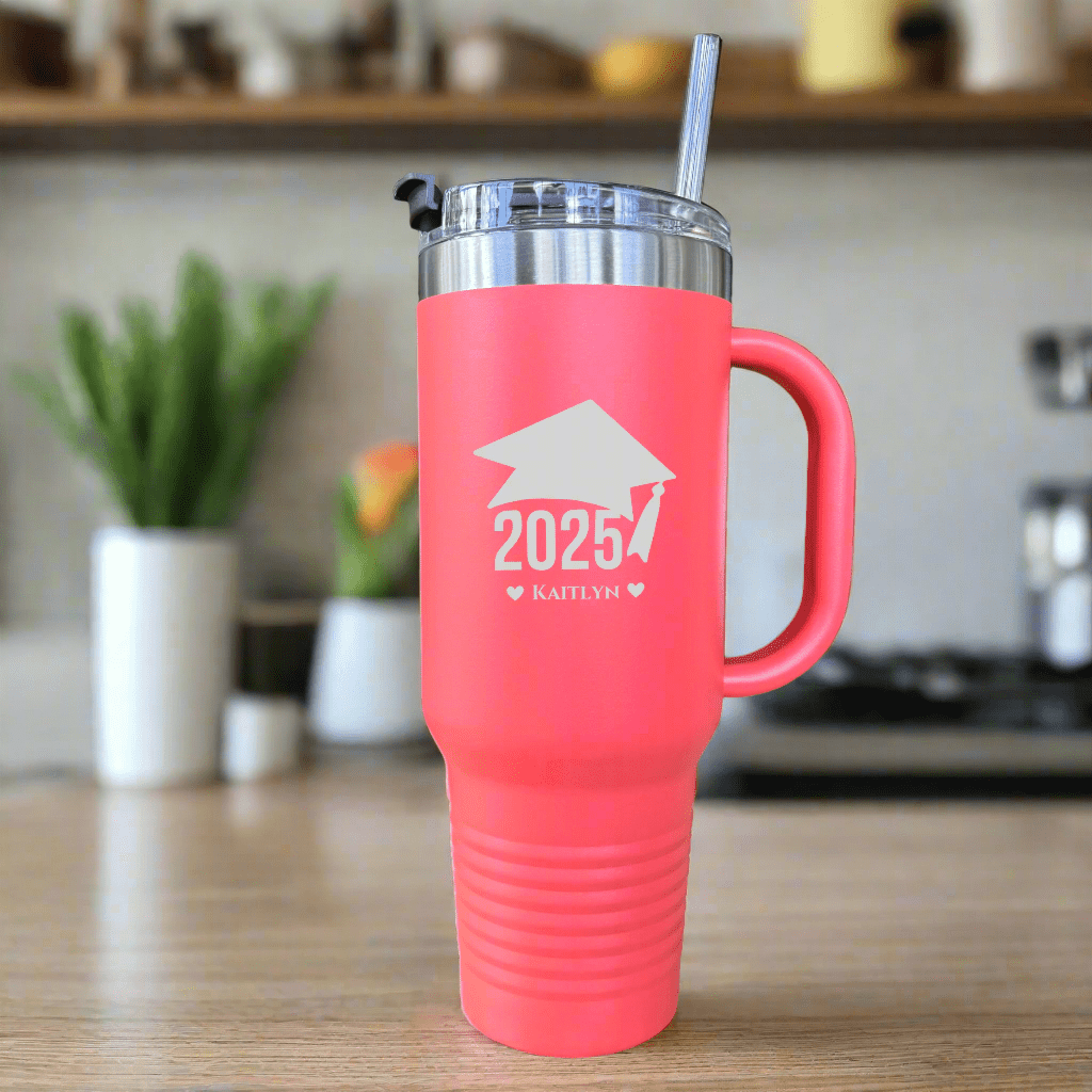 Personalized Custom Graduate&#39;s Keepsake Tumbler for her, Customized Gifts for Women by Groovy Girl Gifts