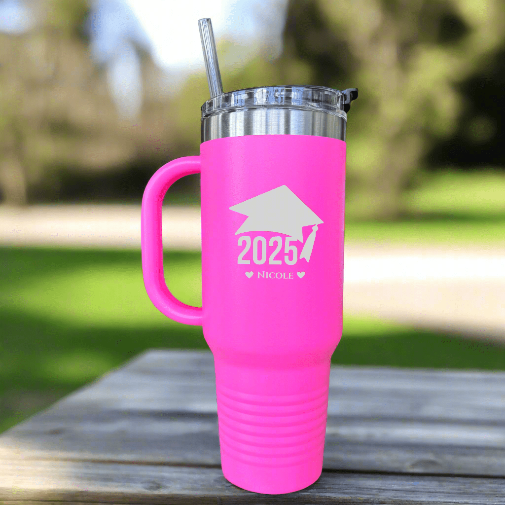 Personalized Custom Graduate&#39;s Keepsake Tumbler for her, Customized Gifts for Women by Groovy Girl Gifts