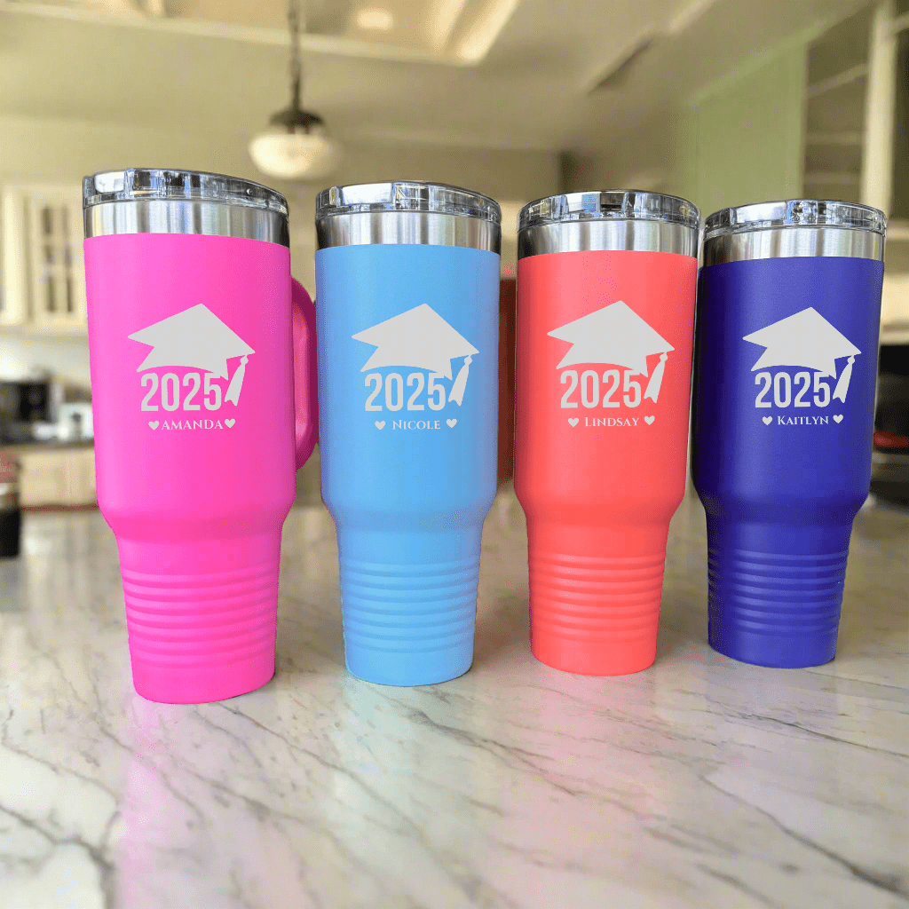 Personalized Custom Graduate's Keepsake Tumbler for her, Customized Gifts for Women by Groovy Girl Gifts