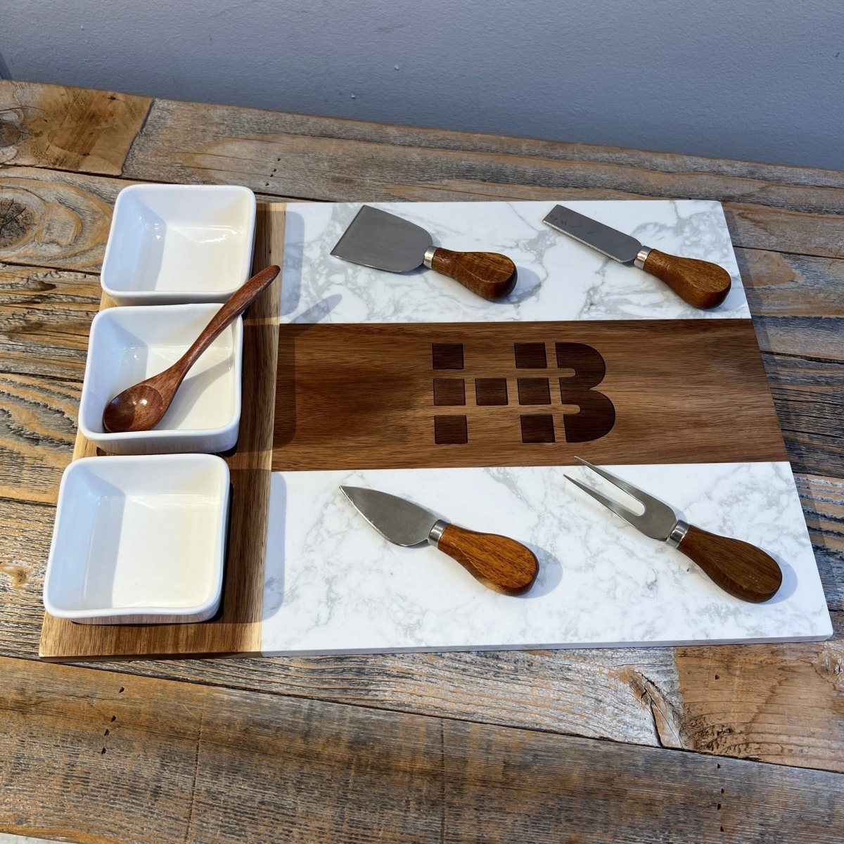 Personalized Custom Logo Entertainers Tray for her, Customized Gifts for Women by Groovy Girl Gifts