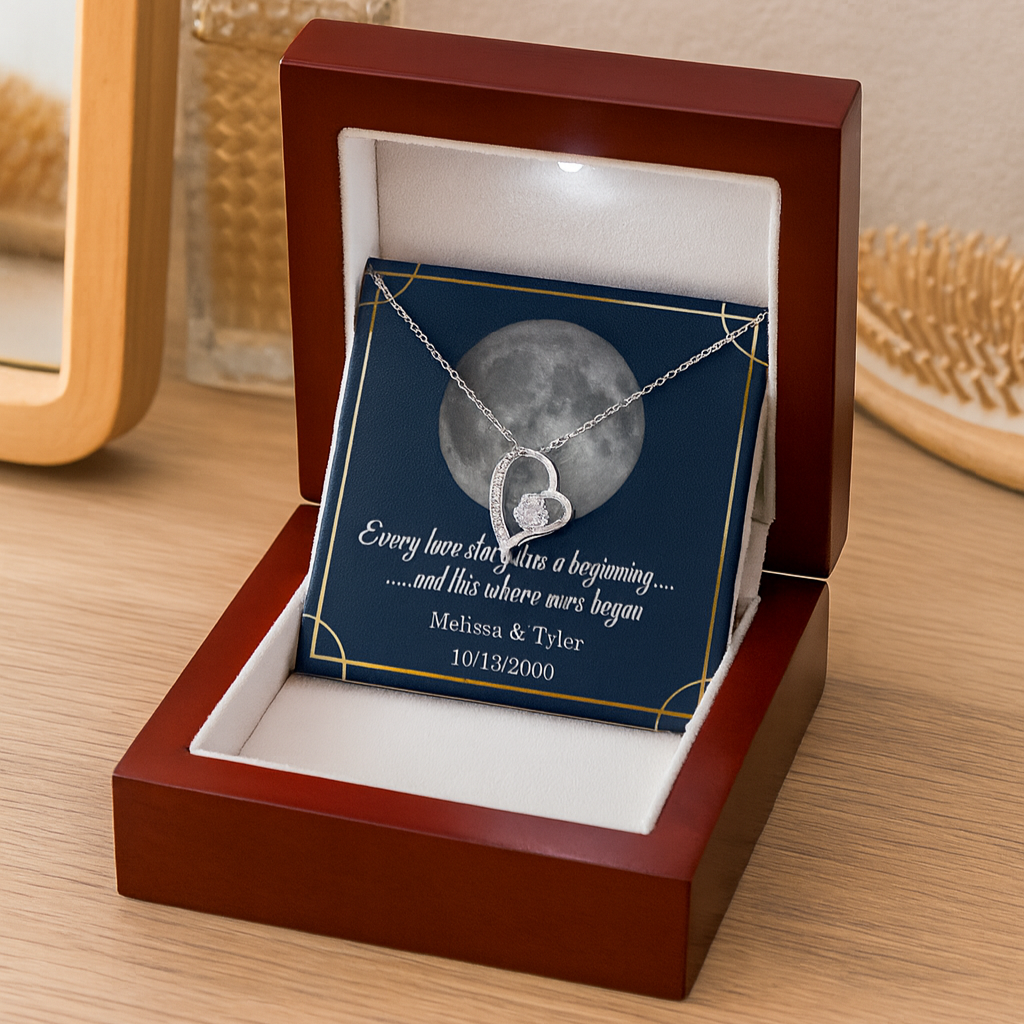 Love Under The Moon Necklace