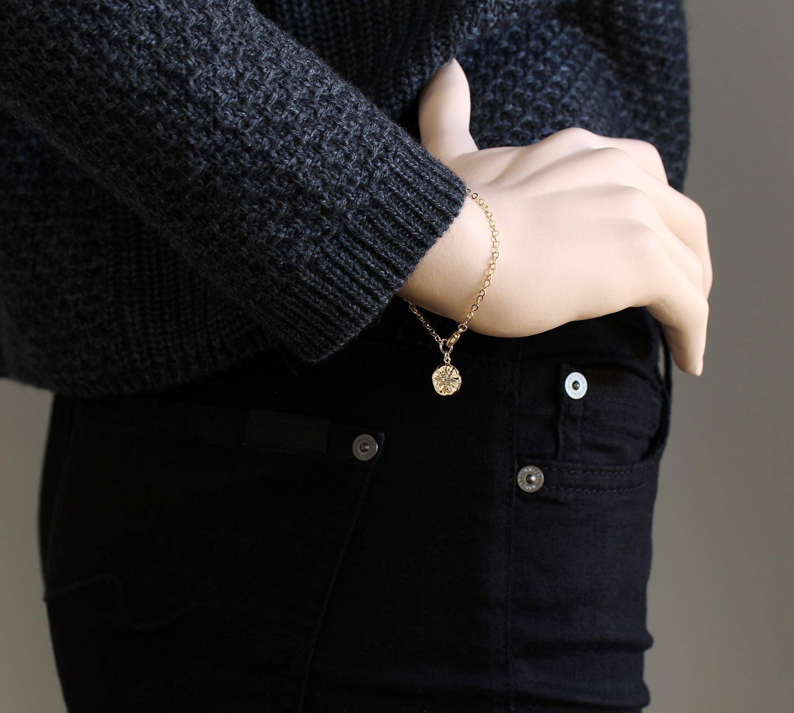 Diamond Starburst Retirement Bracelet – Farewell Gift for Women – Coworker, Teacher, Nurse, or Friend