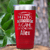 Red Baseball Mom Tumbler With Baseball Mom Sorry My Kids Have Practice Design