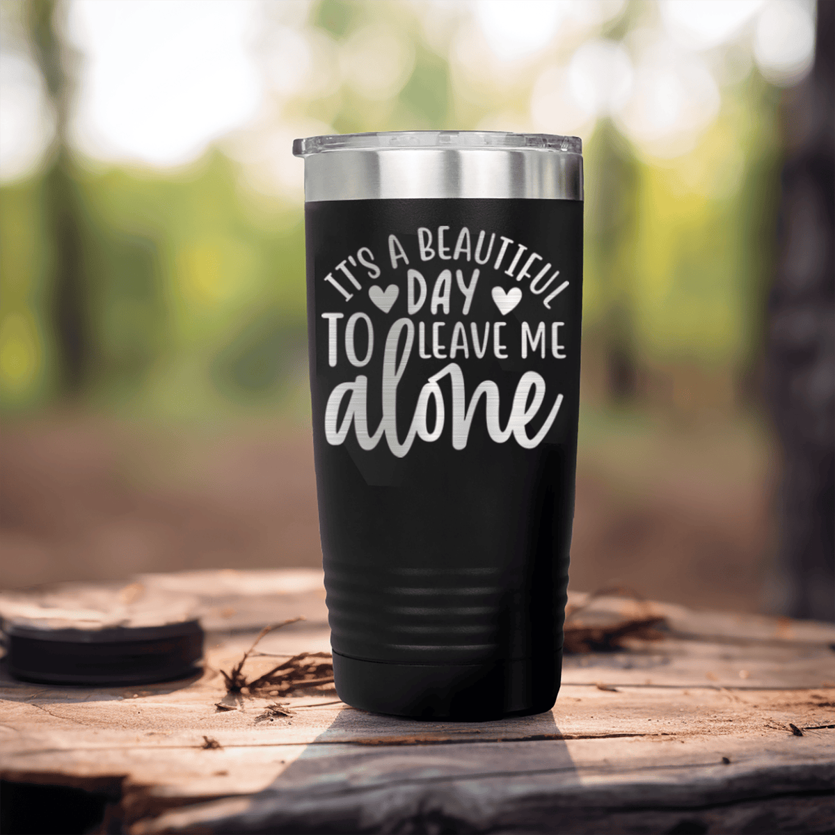 Black pickelball tumbler Best Day To Leave Me Alone