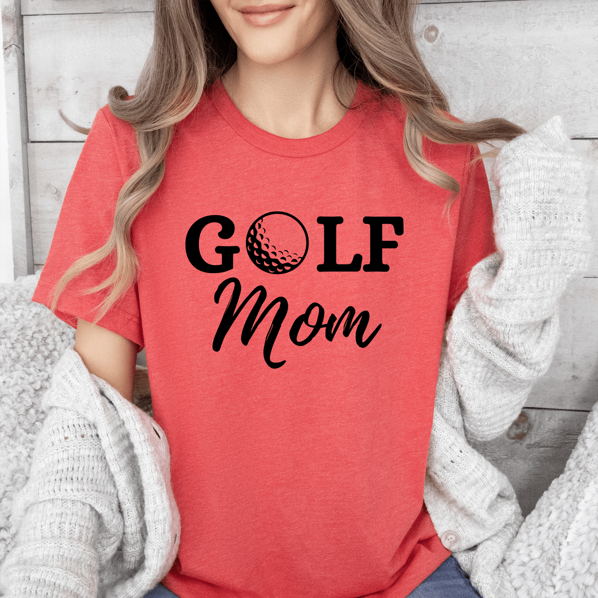 Best Golf Mom Womens T Shirt