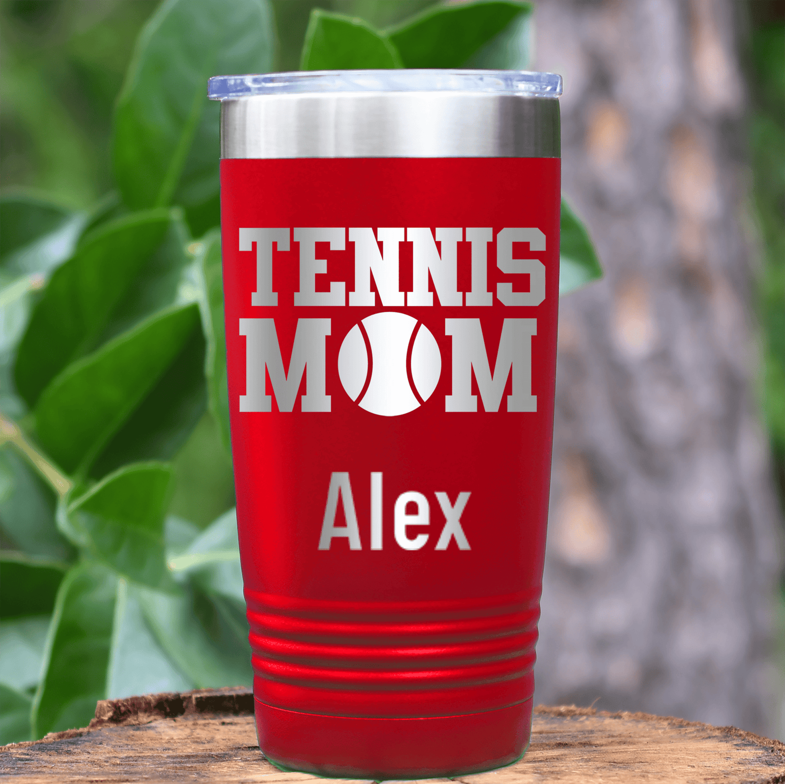 Blue Tennis For Her Tumbler With Best Tennis Mom Design