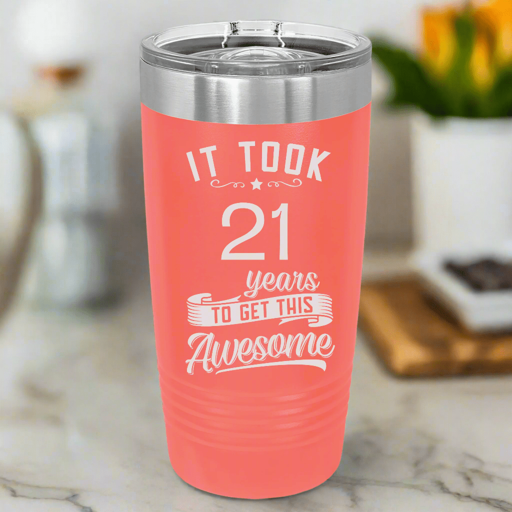 Personalized Ageless & Awesome Tumbler for her, Customized Gifts for Women by Groovy Girl Gifts