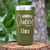 Military Green Birthday Tumbler With Birthday Queen Design