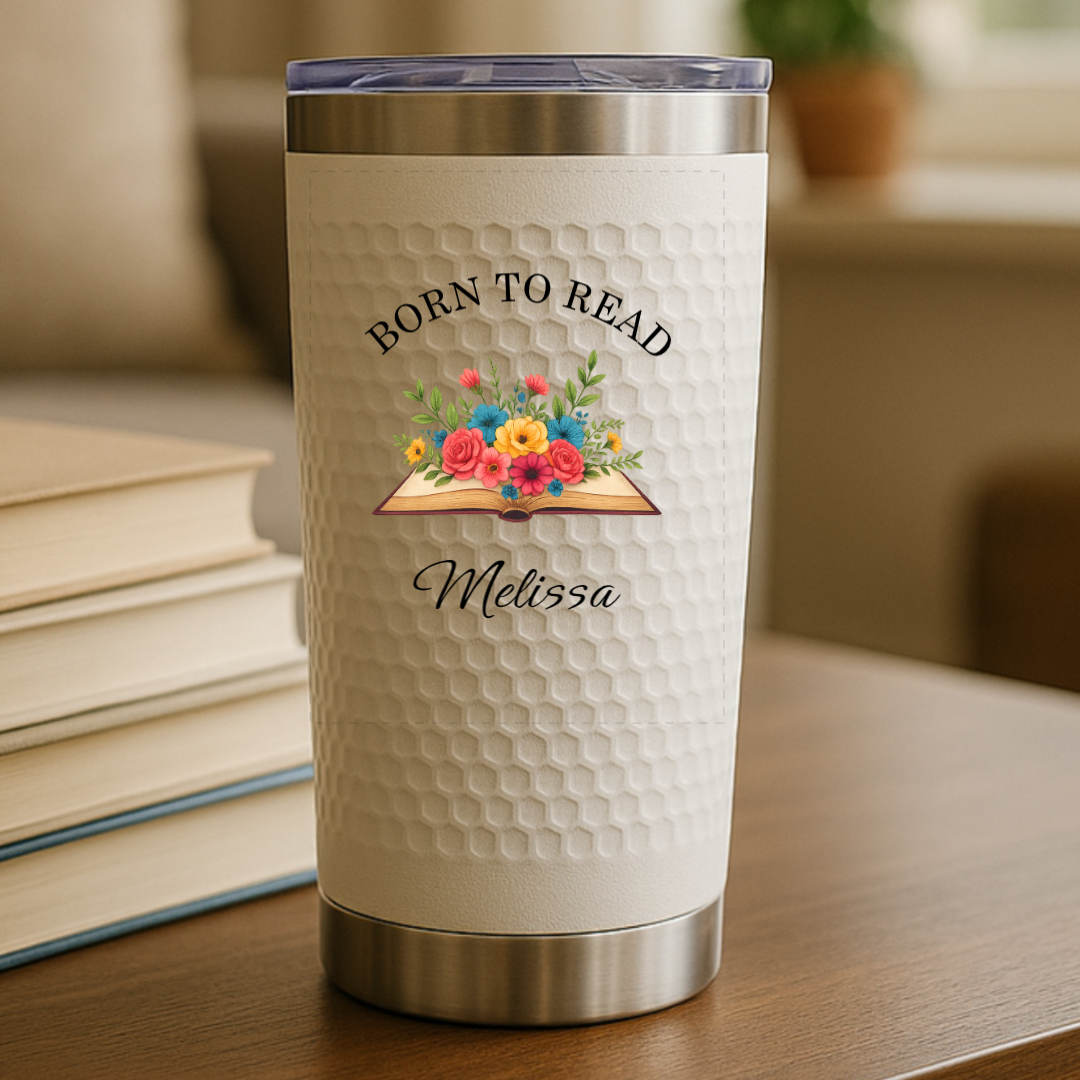 Born To Read Tumbler