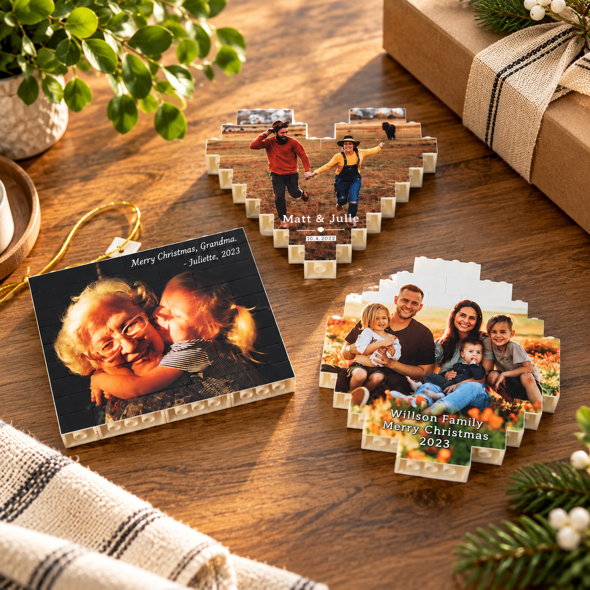Piece by Piece Personalized Photo Bricks