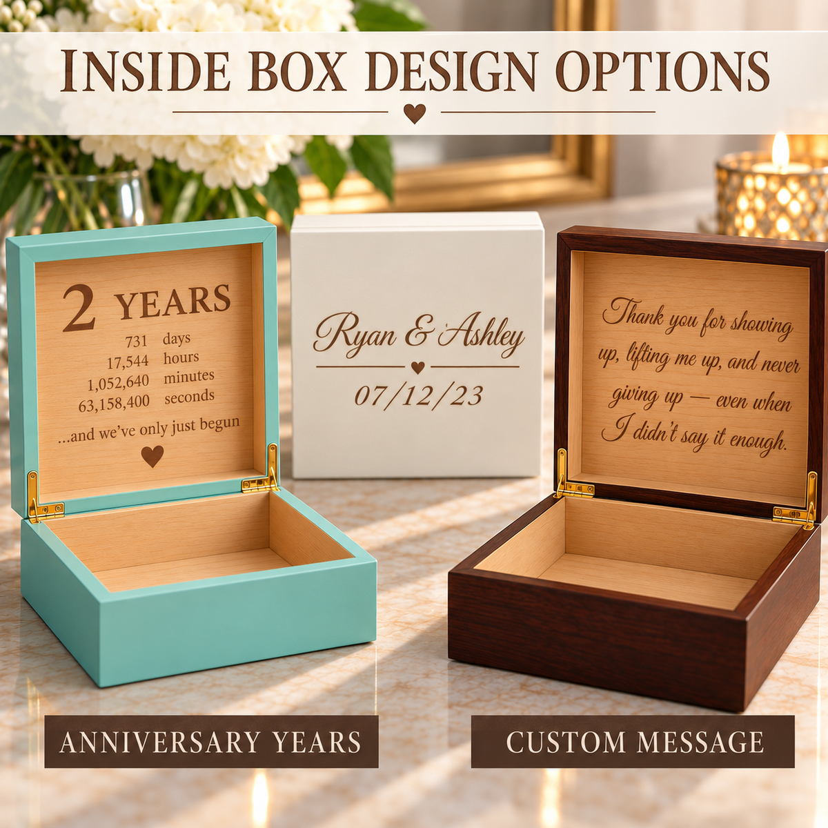 Keepsake Personalized Moment Jewelry Box