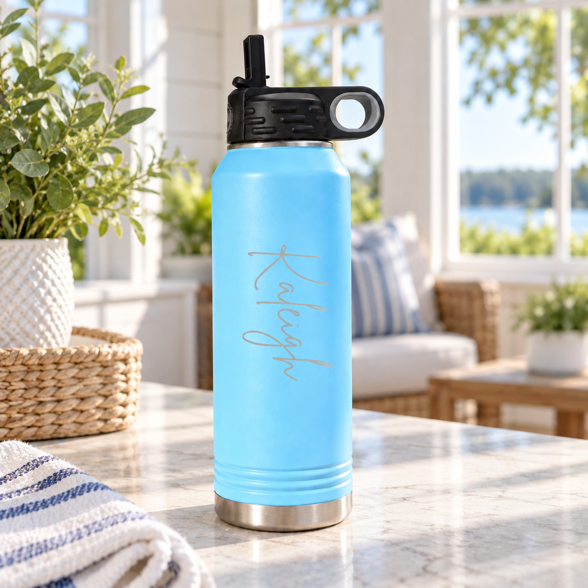 Signature Personalized 32 oz Insulated Water Bottle