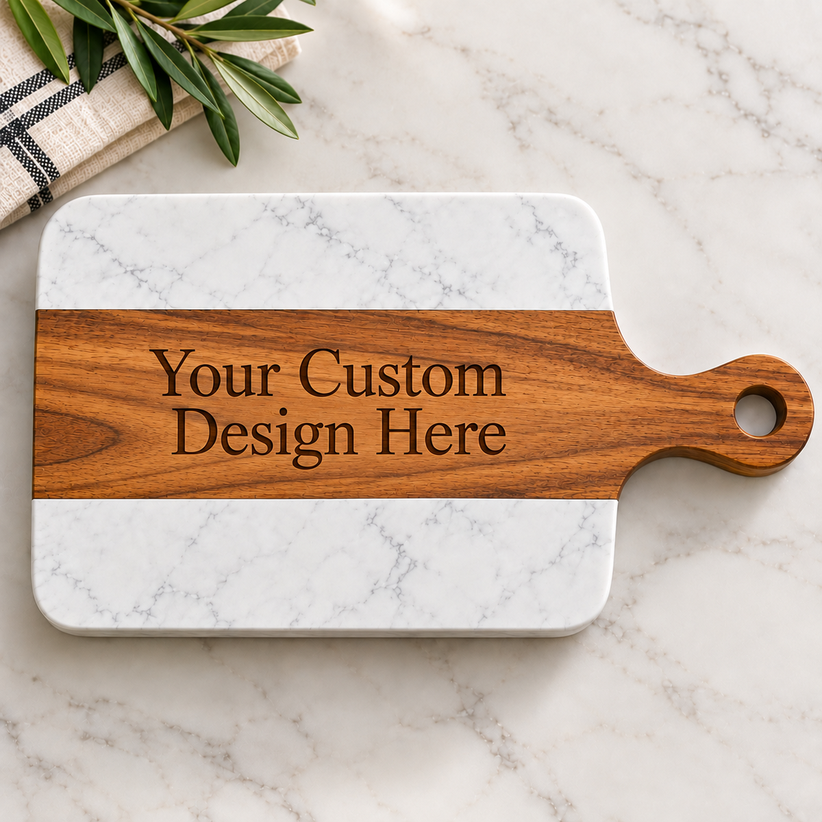 Custom Logo Charcuterie Board