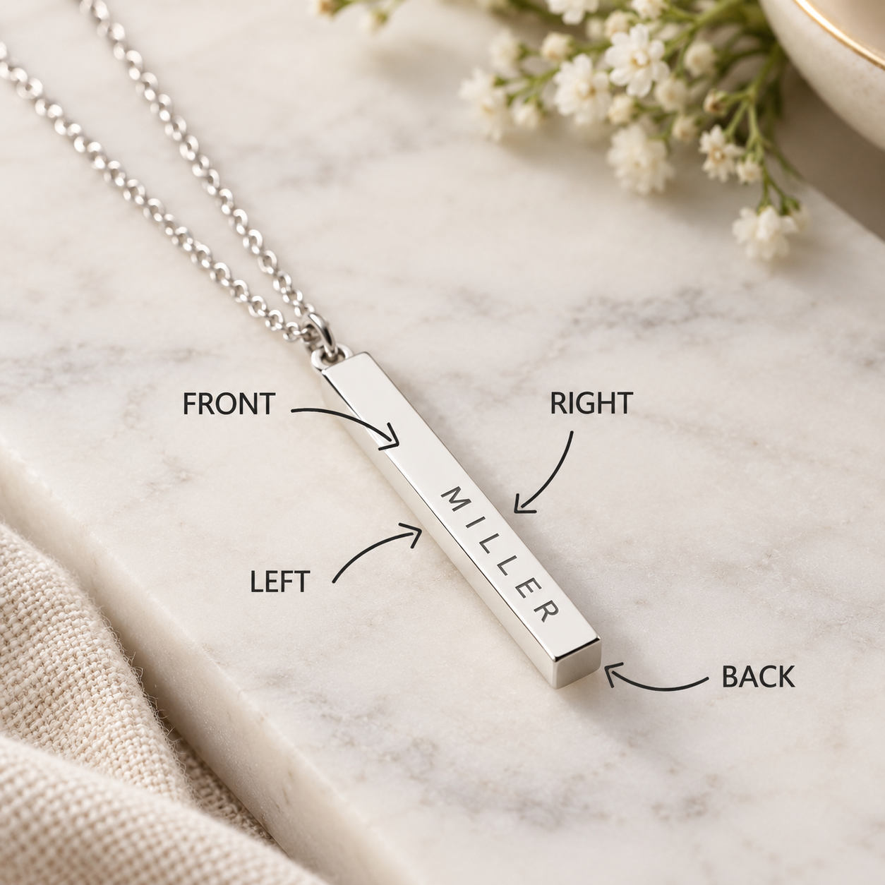 Always With You Personalized Necklace