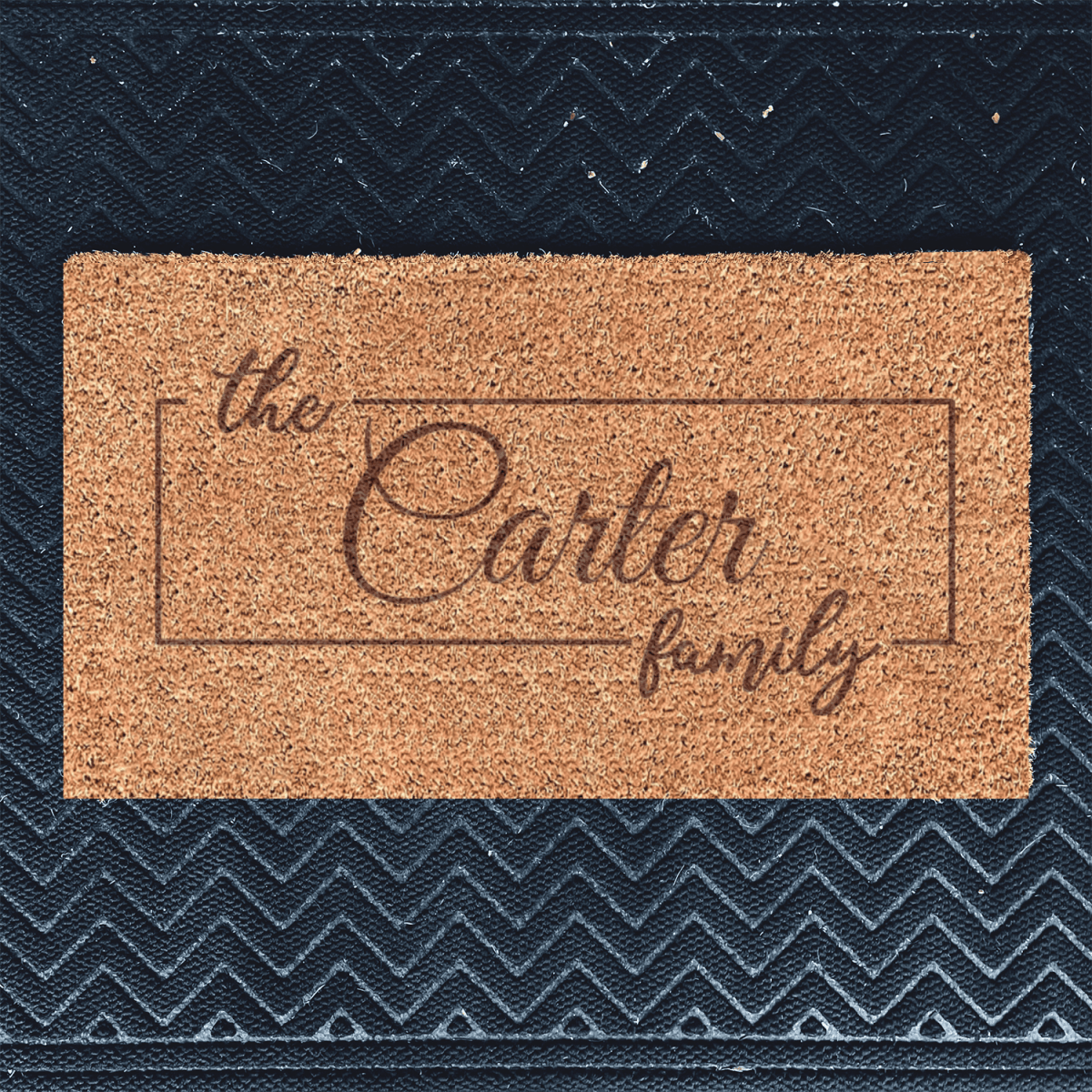 Personalized Classic Family Legacy Engraved Door Mat for her, Customized Gifts for Women by Groovy Girl Gifts