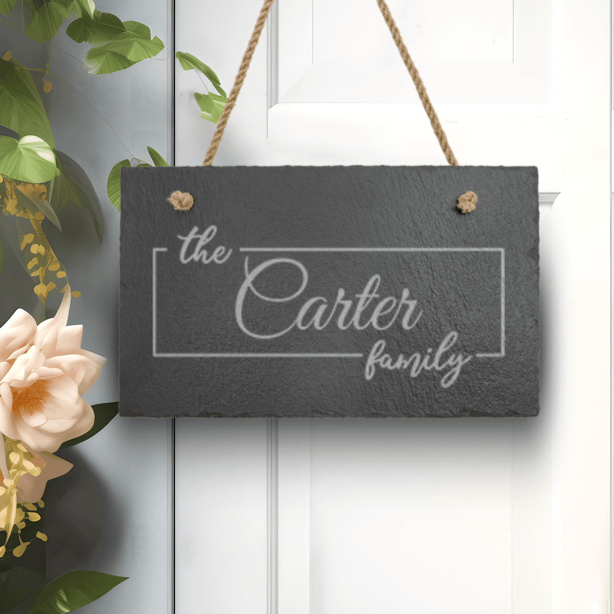 Personalized Classic Family Legacy Slate Wall Decor for her, Customized Gifts for Women by Groovy Girl Gifts