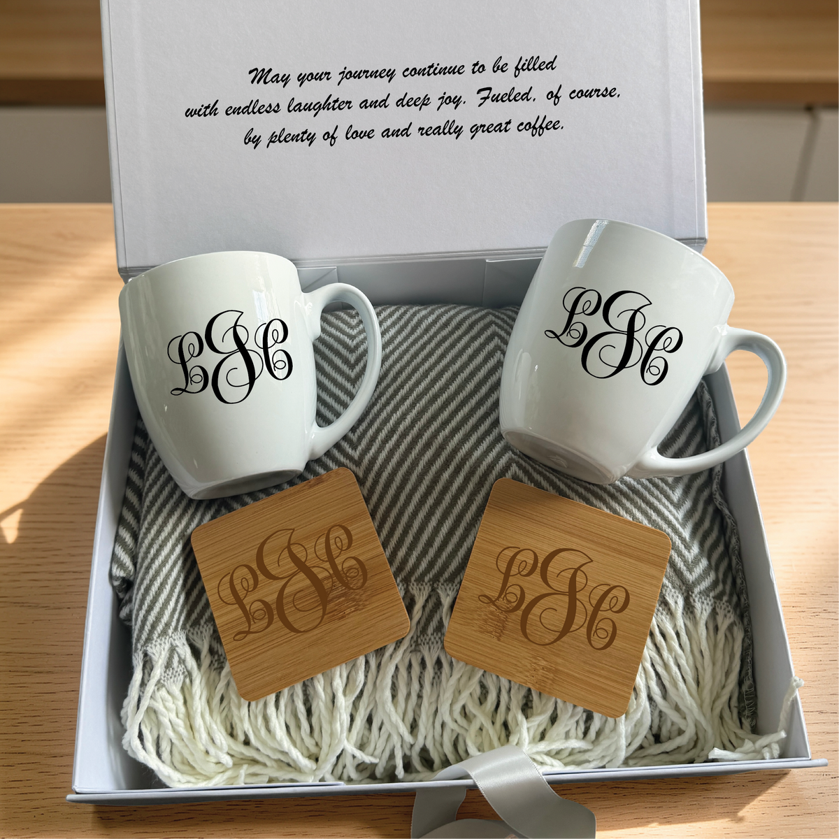 Cozy Morning Personalized Gift Set