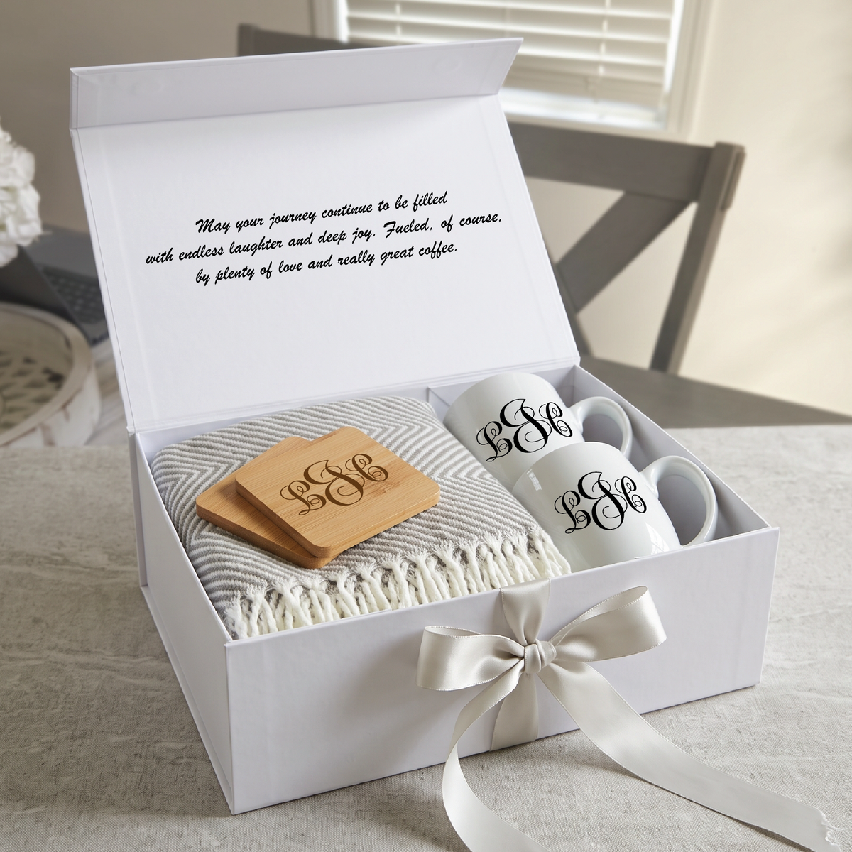 Cozy Morning Personalized Gift Set