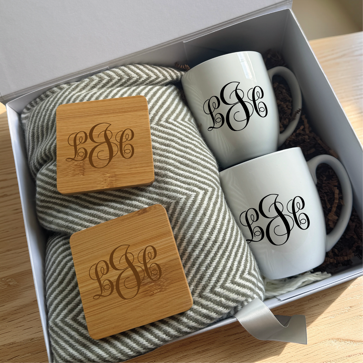 Cozy Morning Personalized Gift Set