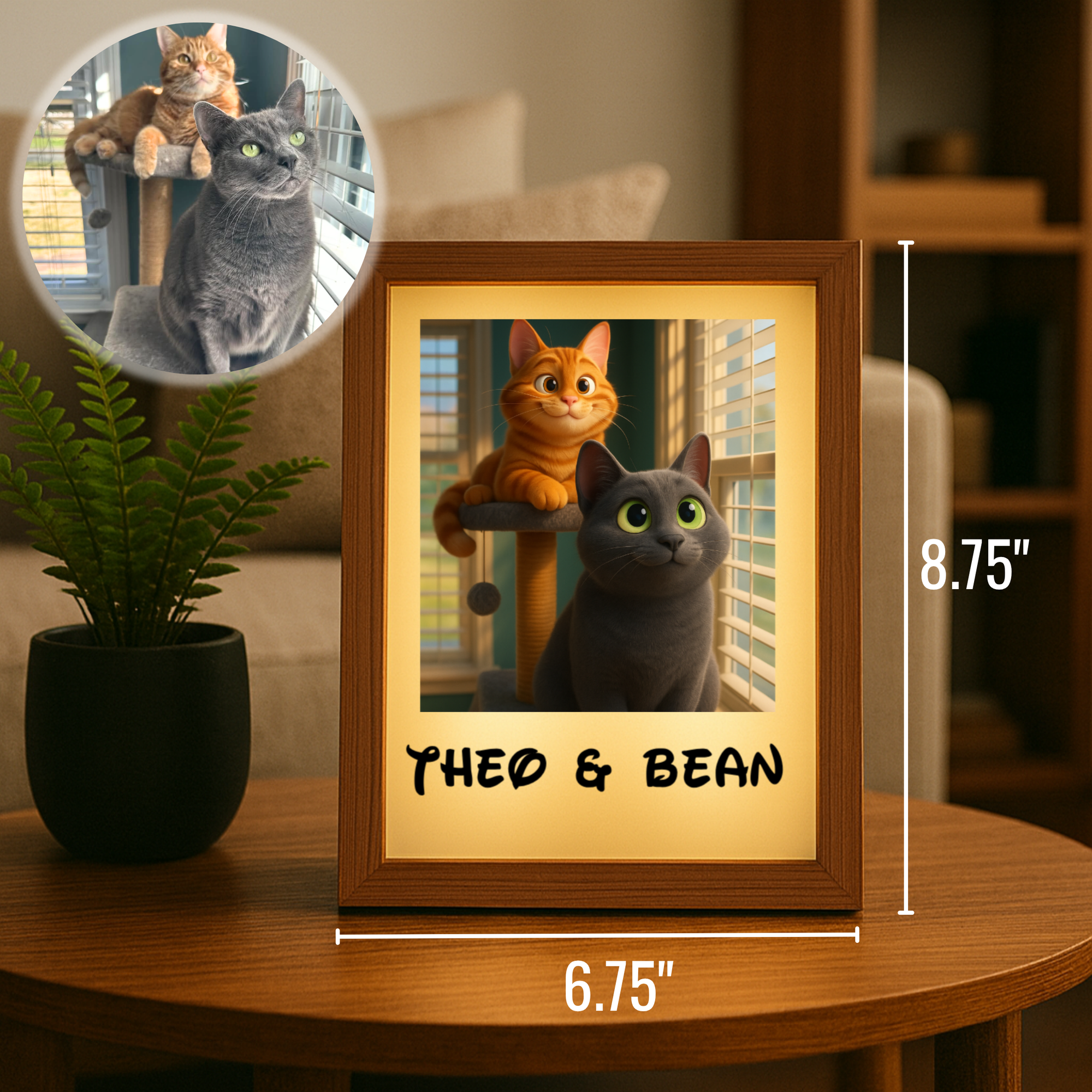 Animated Pet Photo Light Box