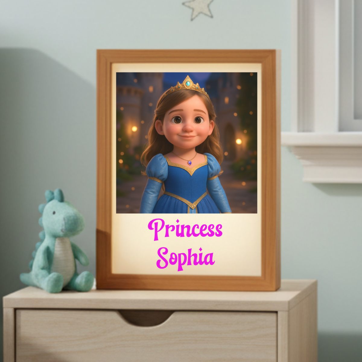 Custom Princess Kids Night Light