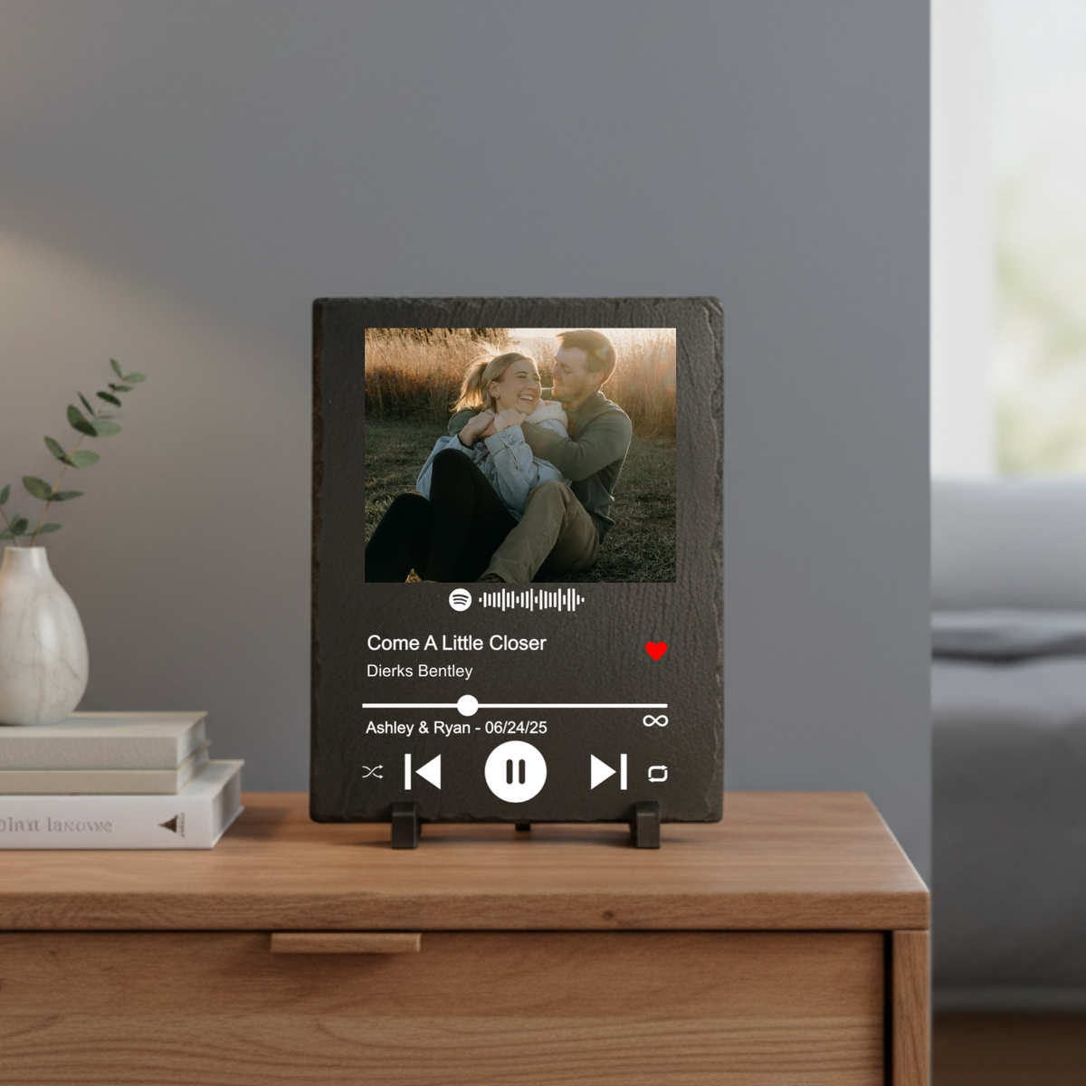 Personalized Spotify Song Plaque