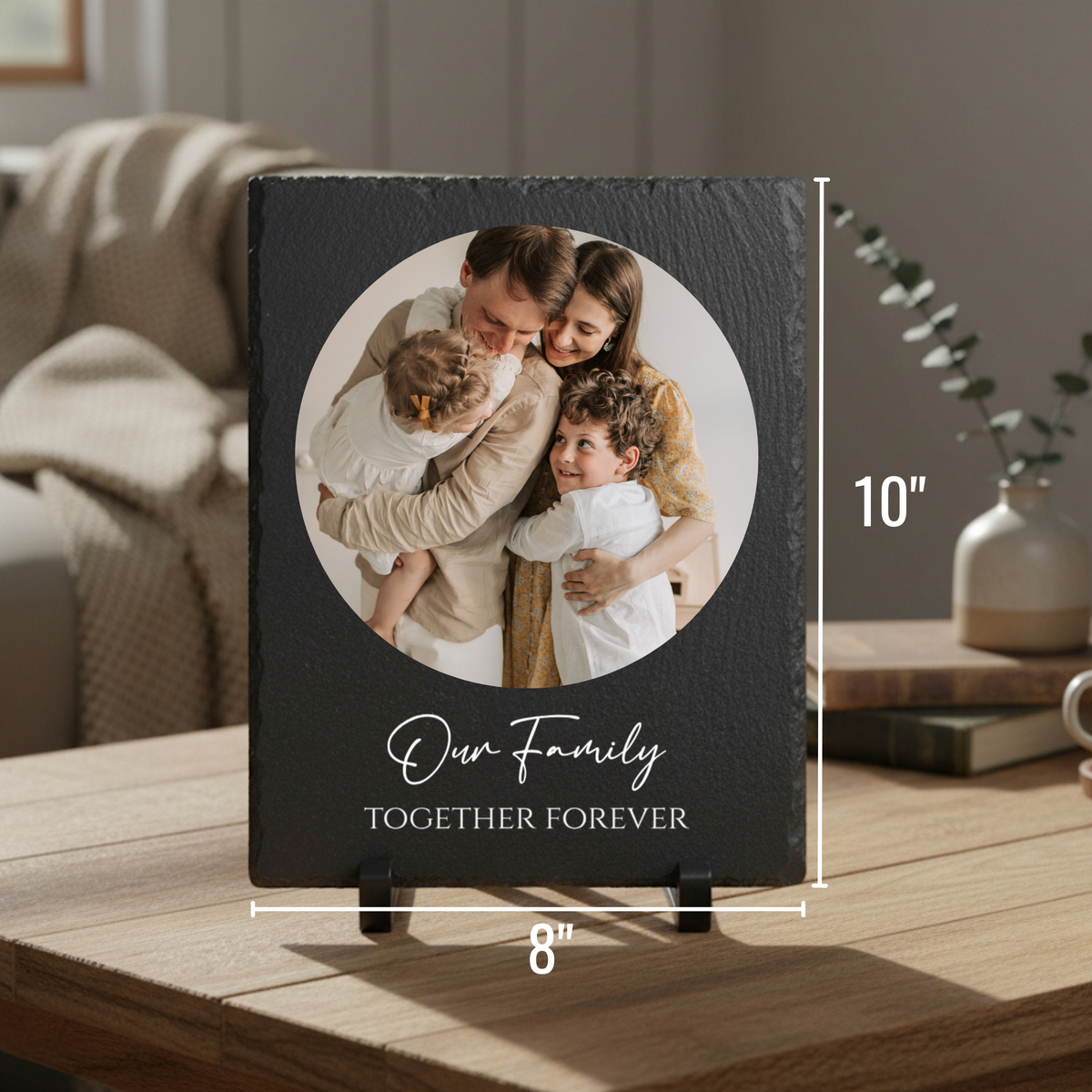 Cherished Family Memories Slate Plaque
