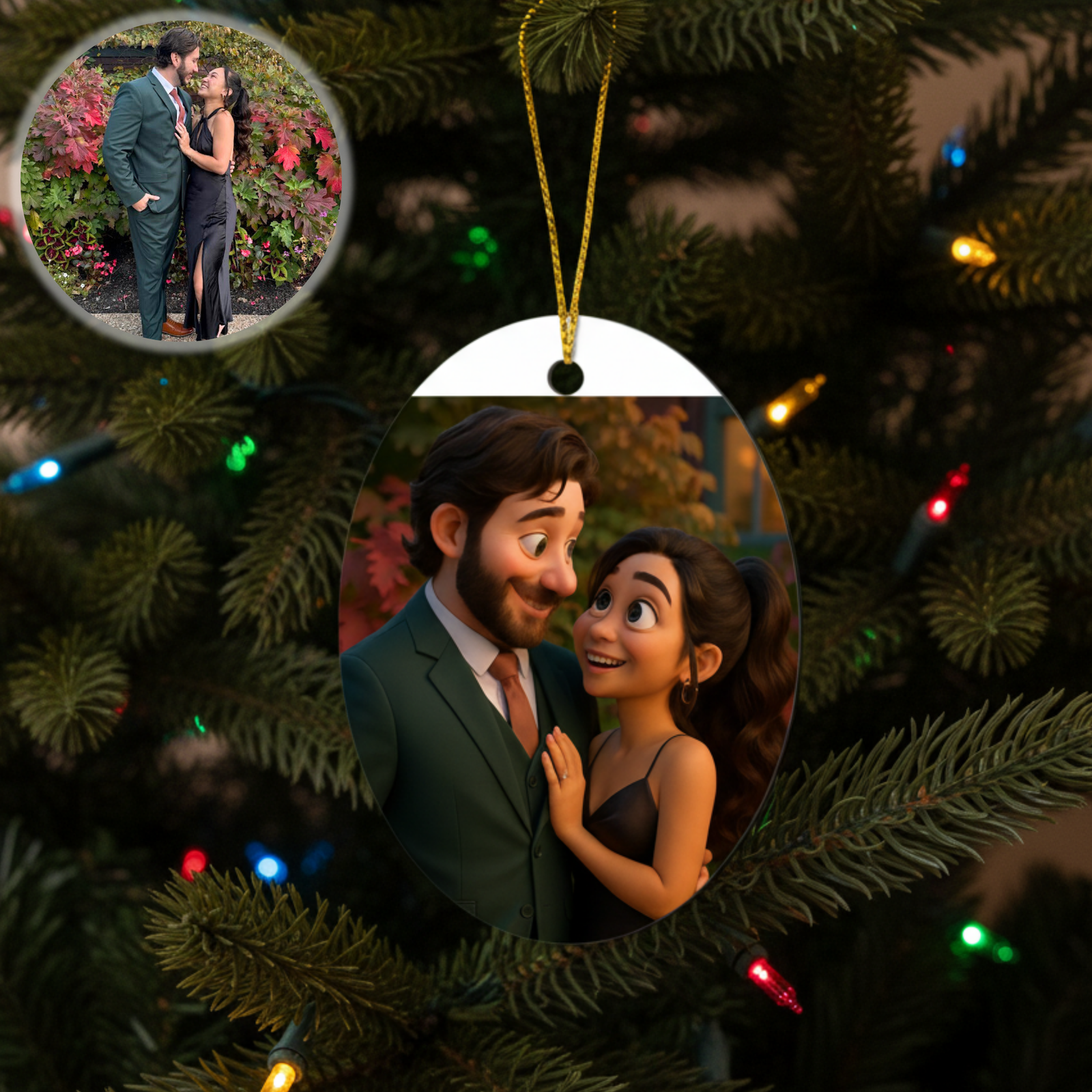 Custom Animated Photo Ornament
