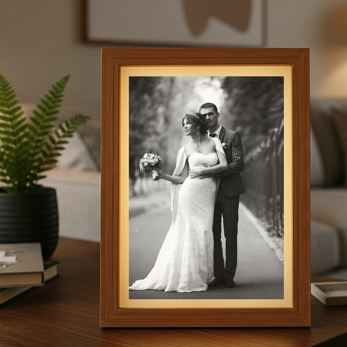 Glowing Memory Photo Keepsake