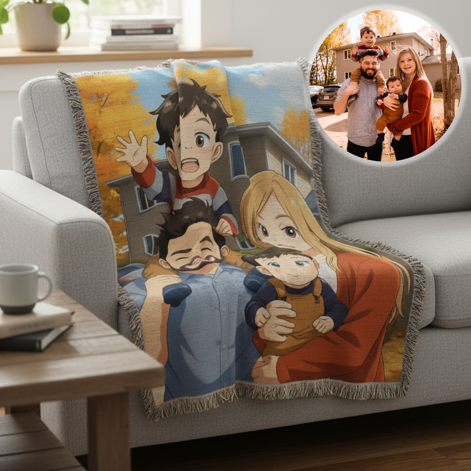 Custom Anime Blanket