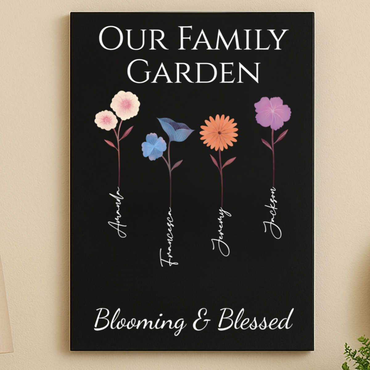 Our Family Garden Sign