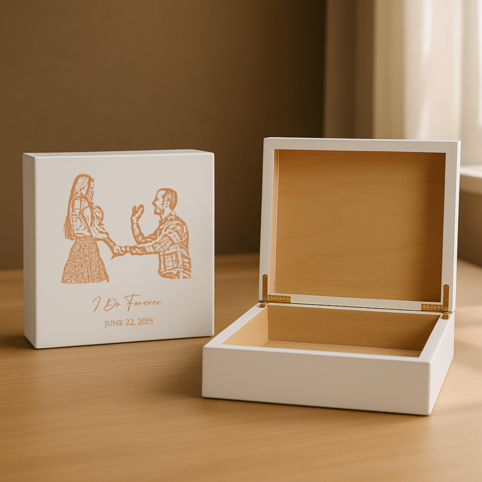 Forever Etched Memories Keepsake Box
