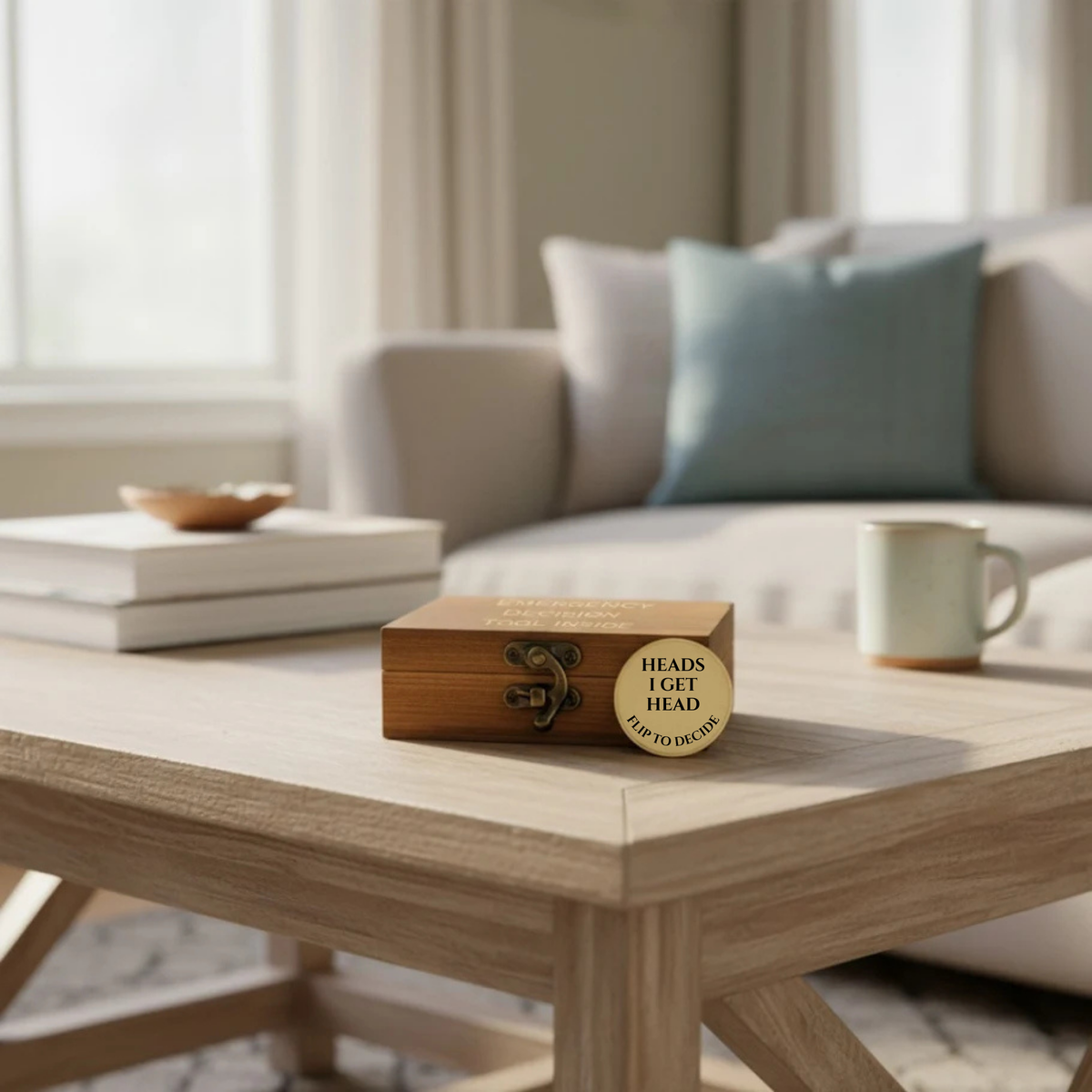 Risqué Couples Decision Coin