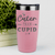 Salmon Valentines Day Tumbler With Cuter Than Cupid Design