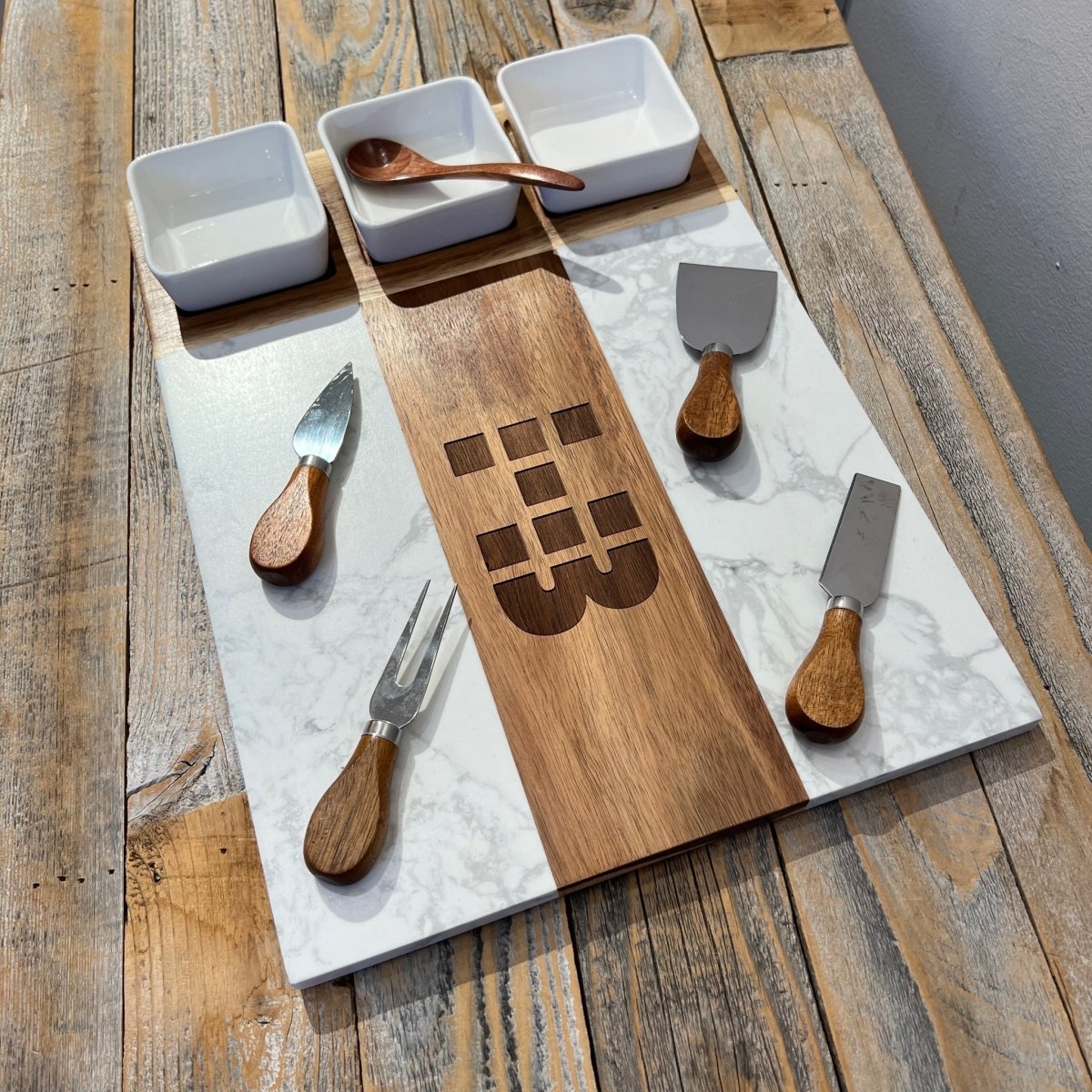 Personalized Custom Logo Entertainers Tray for her, Customized Gifts for Women by Groovy Girl Gifts