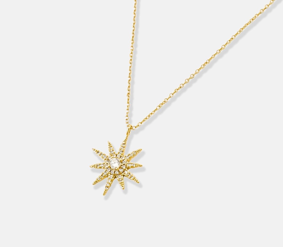 Personalized Large Starburst Necklace for Bonus Sisters for her, Customized Gifts for Women by Groovy Girl Gifts