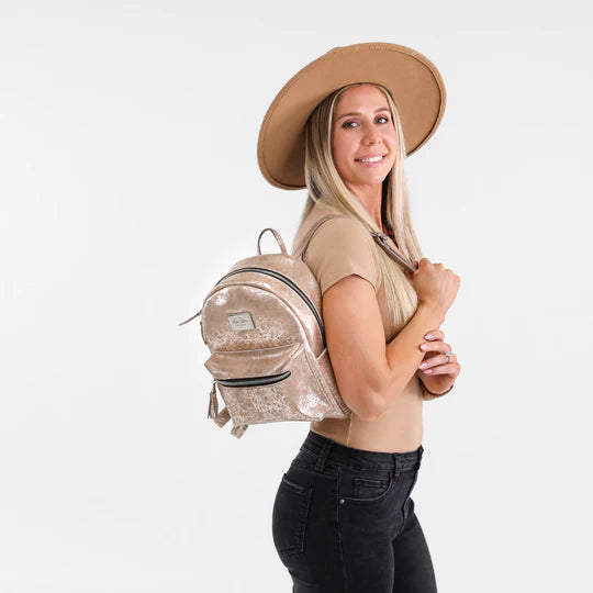 Elegant Travel Leather Backpack
