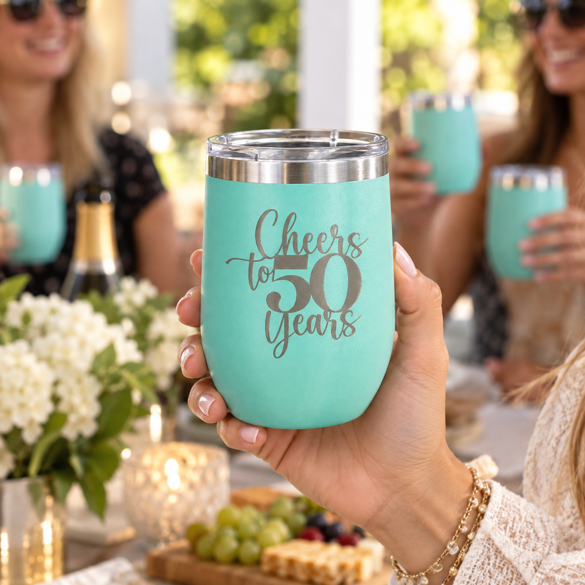 Fabulous at 50 Birthday Tumbler