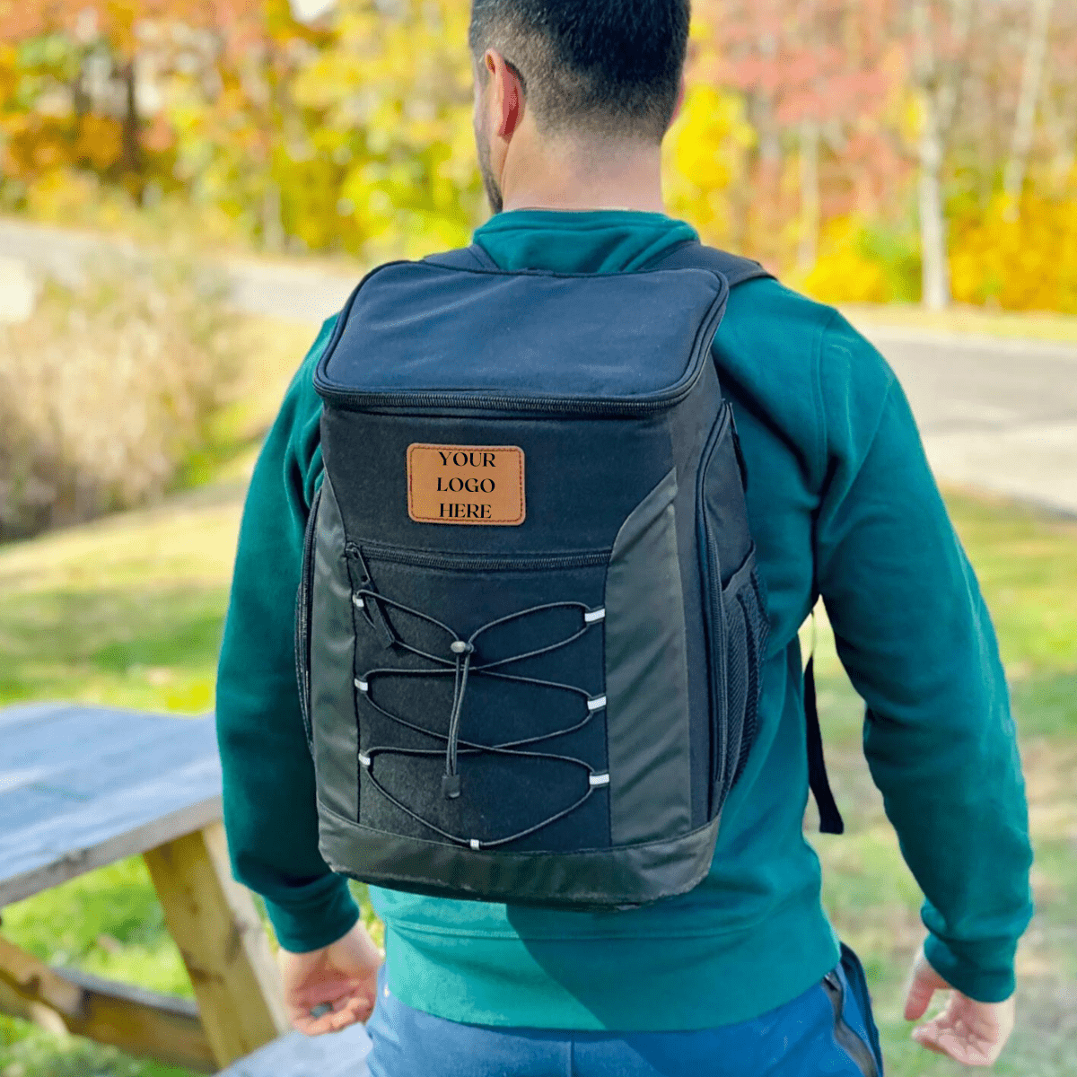 Personalized Custom Logo Back Pack Cooler for her, Customized Gifts for Women by Groovy Girl Gifts