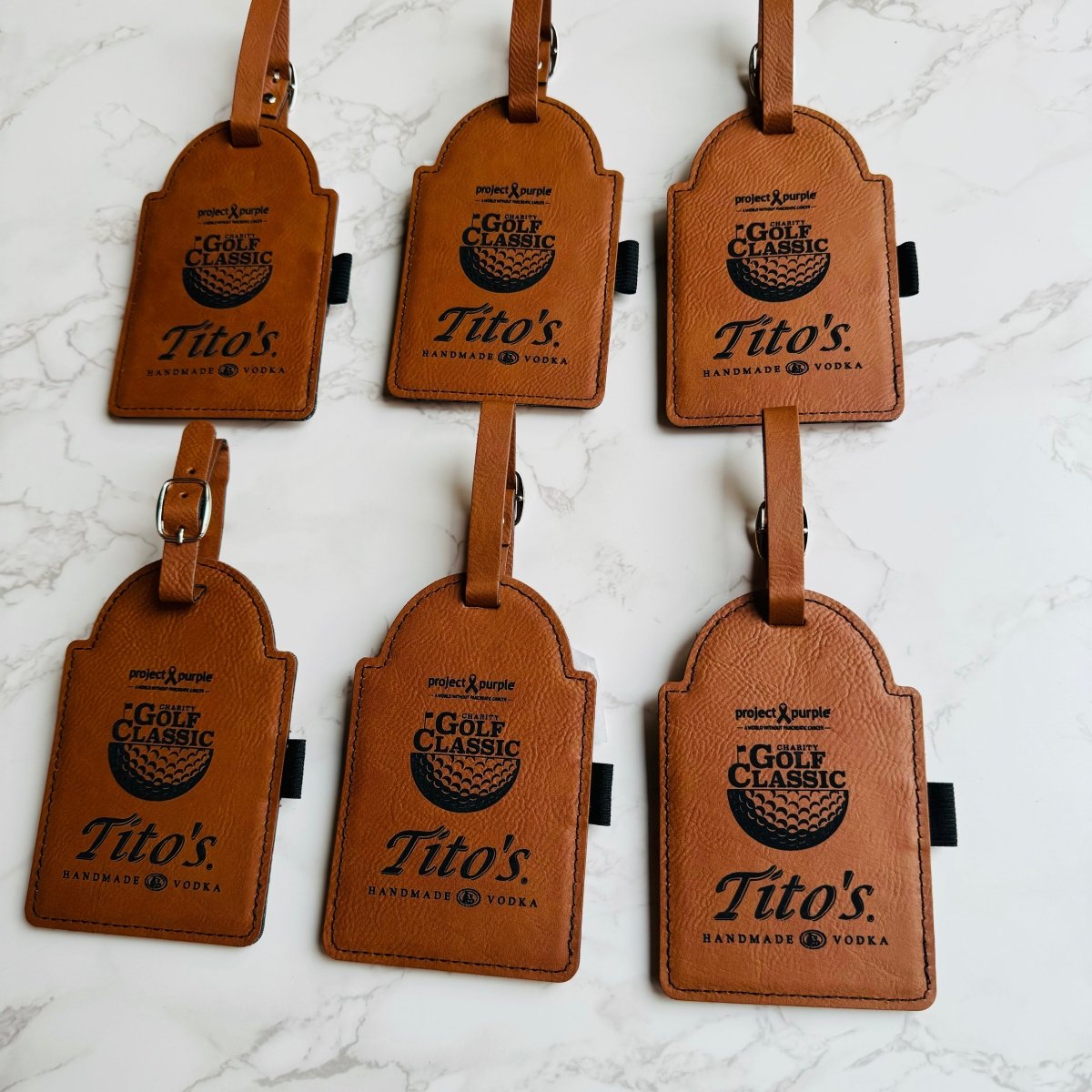 Personalized Custom Logo Bag Tag for her, Customized Gifts for Women by Groovy Girl Gifts