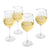 Monogrammed Wine Glass Set