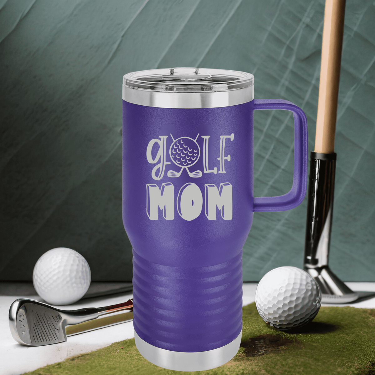 Charming Mom&#39;s Tee Time Treasure Tumbler – Personalized Golf Tumblers for Women