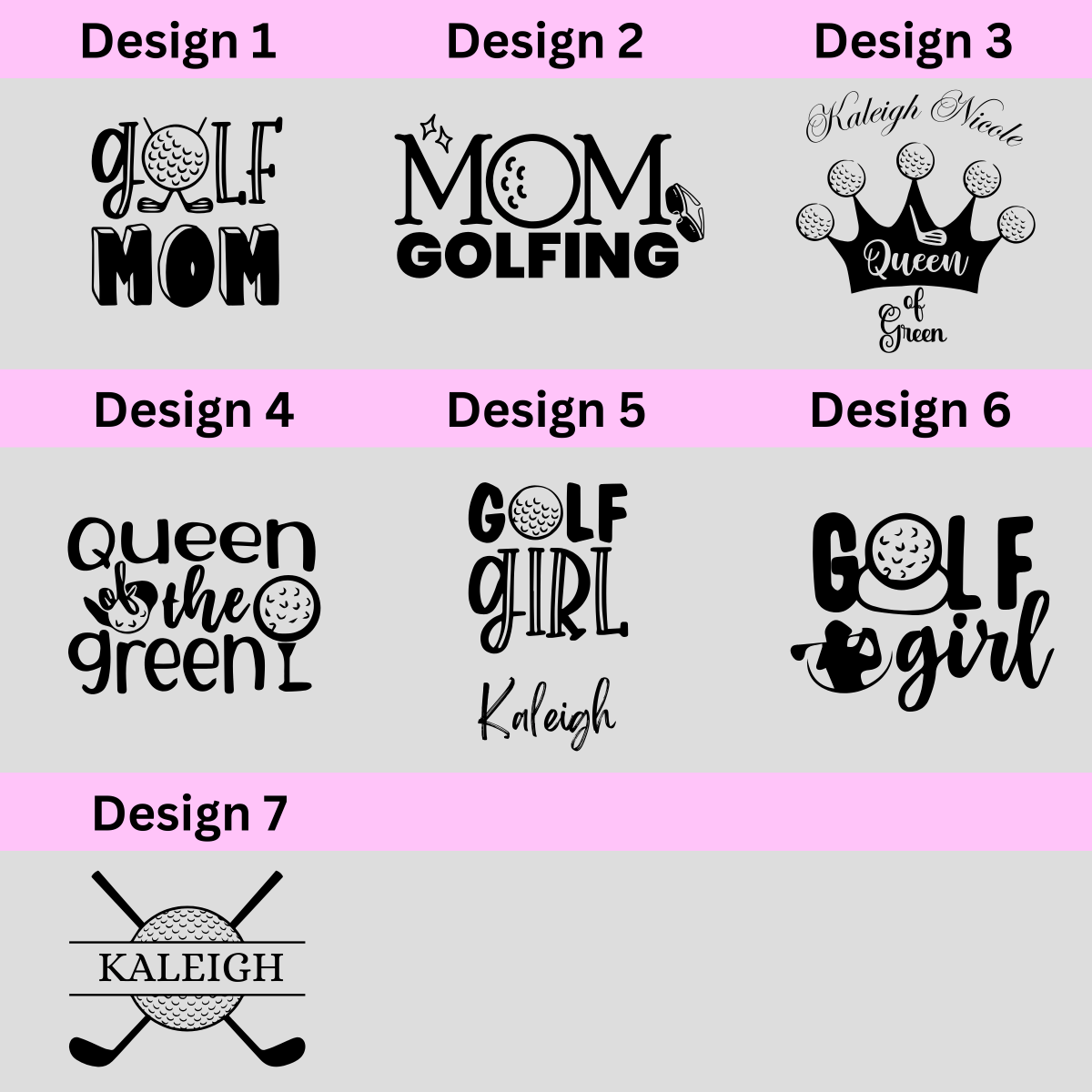 Personalized Tee Time Golf Mom Tumbler for her, Customized Gifts for Women by Groovy Girl Gifts